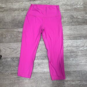 lululemon athletica Vibrant Pink Kids Leggings